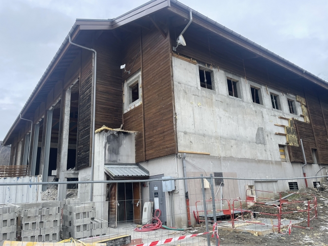 Réhabilitation / extension d’une salle polyvalente aux Houches - Chamonix Mont Blanc (74)