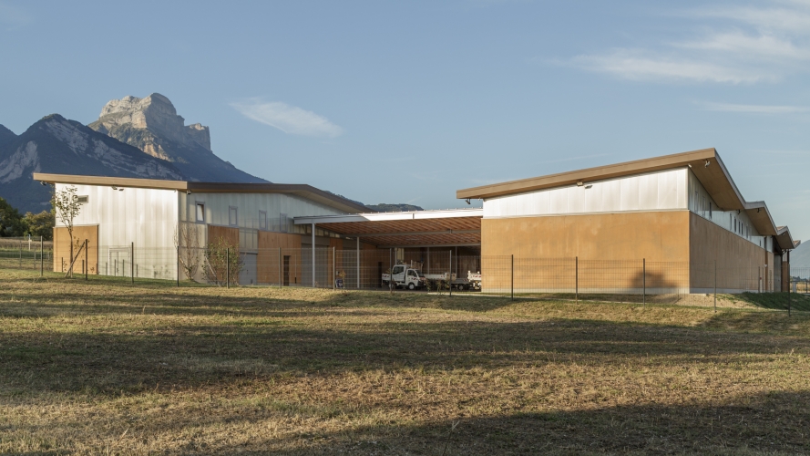 Centre technique municipal de Saint Ismier (38)
