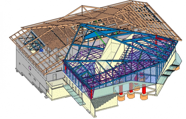 Réhabilitation / extension d’une salle polyvalente aux Houches - Chamonix Mont Blanc (74)