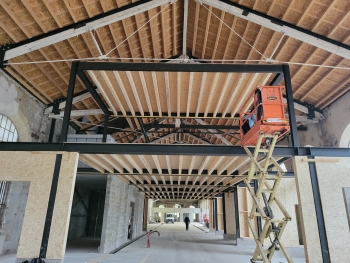 R&eacute;habilitation des anciennes halles de manufactures royales d&rsquo;armes de Saint Etienne (42)