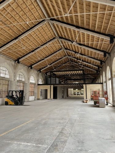 R&eacute;habilitation des anciennes halles de manufactures royales d&rsquo;armes de Saint Etienne (42)