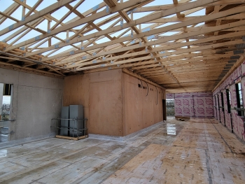 construction du centre SPA  avec ARRA Agence R&eacute;gis Roudil Architectes &agrave; CHENNEVIERES (94)