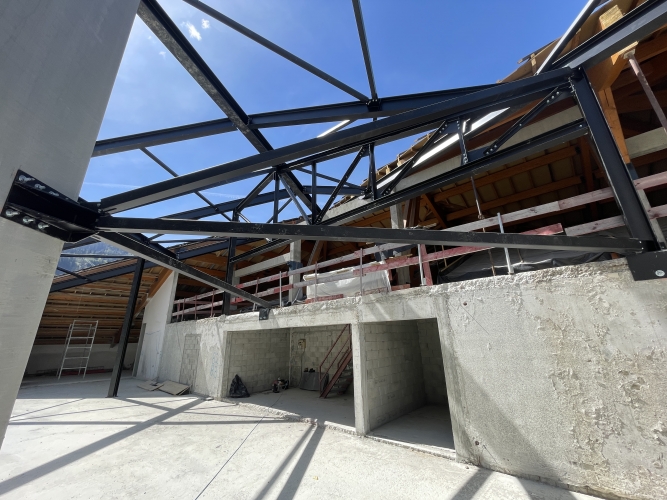 R&eacute;habilitation / extension d&rsquo;une salle polyvalente aux Houches - Chamonix Mont Blanc (74)