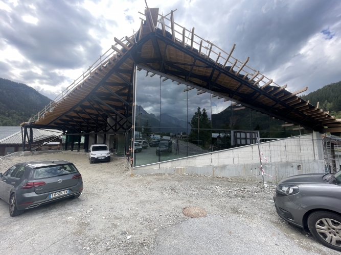 R&eacute;habilitation / extension d&rsquo;une salle polyvalente aux Houches - Chamonix Mont Blanc (74)