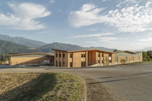 Construction d'un centre technique municipal à saint Ismier (38)