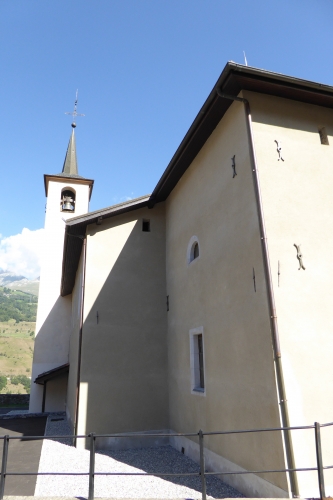 Eglise de Hauteville Gondon à Bourg Saint Maurice (73)
