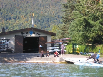 Base aviron à Sevrier (74)