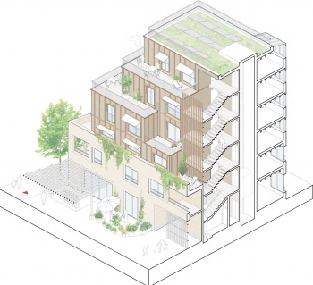 Construction d'un programme de 60 logements en accession, secteur Paul Meurice - Lot E1 à Paris (75)