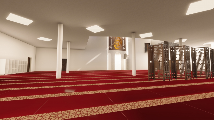 Construction du centre culturel musulman à Grenoble (38)
