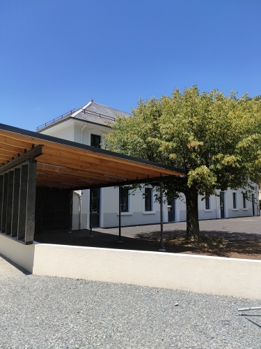 Groupe scolaire et  salle des fêtes à Séchilienne (38)