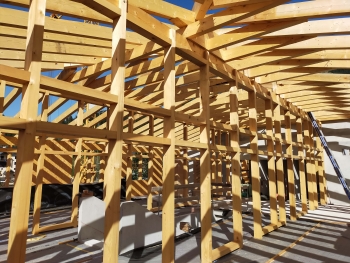 Construction de la Maison du Parc Naturel de Chartreuse & du Siège de l'Office du Tourisme Cœur de Chartreuse à Saint Pierre de Chartreuse