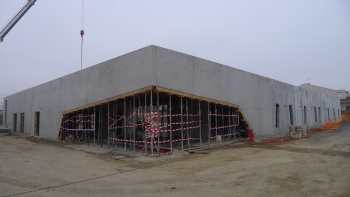 Construction d'un gymnase intercommunal à Puiseux en France (95)
