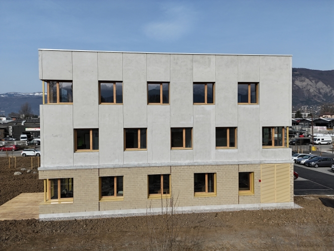 Construction d'un bâtiment tertiaire (38)