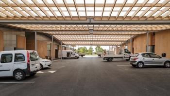 Construction d'un centre technique municipal à saint Ismier