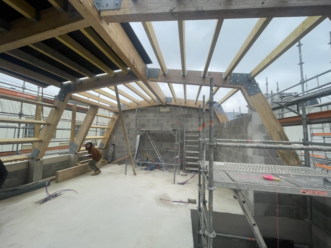 Construction d'un ensemble immobilier de 15 logements sociaux et espaces de commerces rue de Thionville à Paris (75)