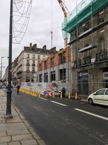 Construction d'un programme de 10 logements collectifs et commerces à Rennes (35)