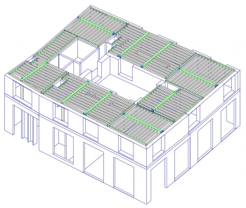 Construction d'un programme de 10 logements collectifs et commerces à Rennes (35)